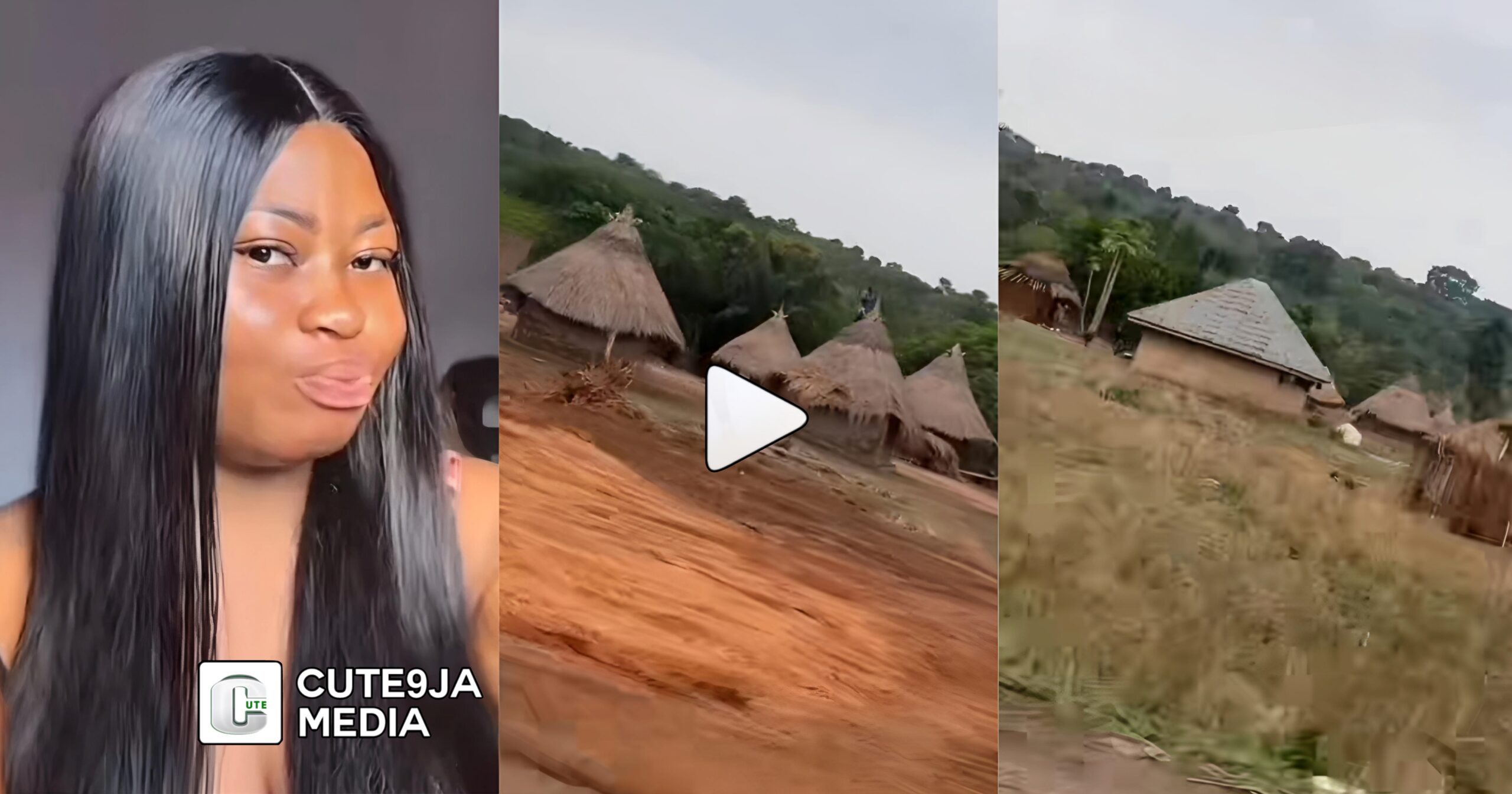 “Jesus Come and take control of me” – Corper laments bitterly as she shows off location posted for NYSC (Watch)